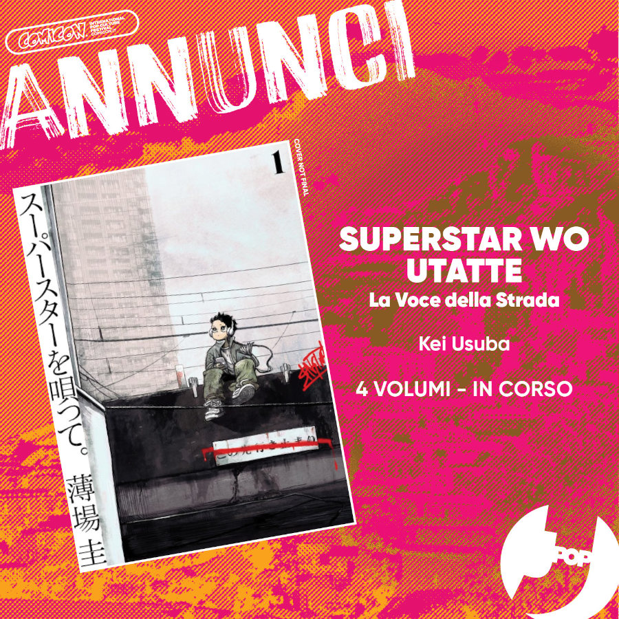 Napoli Comicon 2025: gli annunci di J-POP Manga Napoli Comicon 2025: gli annunci di J-POP Manga
